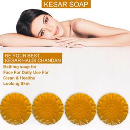 GROOVY Set Of 4 Lime Splash Kesar Bar - 100 g Each-3