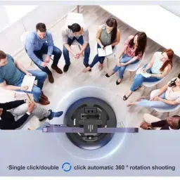 EVAAENTERPRISES Model 2-Axis P02 Gimbal in Auto/Manual Face Tracking 2 Axis Gimbal for Mobile, Camera image 4