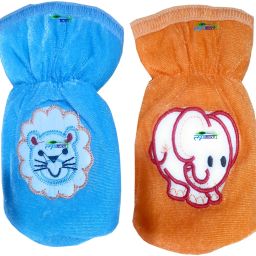 Daily Use with attractive Teddy Baby Feeding Bottle Cover-23