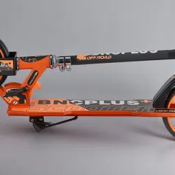Off-Road on Two Wheels with adjustable height, foldable BNCPLUS Kick Scooter-7