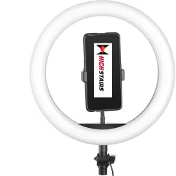 JAMMY ZONES Big Selfie Ring Light 10" with 7ft Tripod Stand for video,Reels Studio J27 Ring Flash image 2