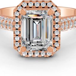 2.50 Ct Radiant Cut Moissanite Engagement Ring 14K Gold Plated Sterling Silver Moissanite Gold Plated Ring-image-52