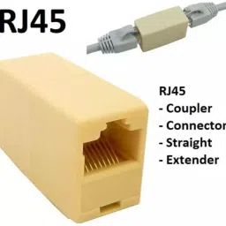 99Gems (PACK OF 10) RJ45 CAT5E CAT6 Couple Plug Network Ethernet LAN Cable Jointer Connector Adapter for Computer Cables & Connectors Lan Adapter Lan Adapter image 3