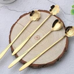Disposable Aluminium Ice-cream Spoon Set-9