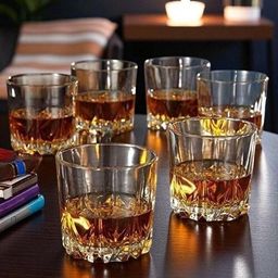 crockware (Pack of 6) ZnEA_6PCS_gls_VELOCITY-01_New_HH80 Glass Water/Juice Glass-picture-8