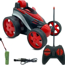 snmm RC Stunt Car Vehicle 360° Rotating Rolling Radio Control Multicolor55 image 2