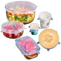 Silicone Stretchable Lid Cover for Bowls, Cups, mugs, pots 10 inch Lid Set-picture-18