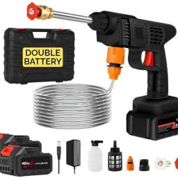 Wireless Pressure Washer Gun 48V 12000mah High Pressure Water Gun Double_Battery Spray Gun-image-37