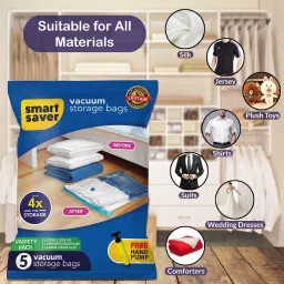 5Pack Vacuum Compression Storage Bags With Pump,Space Saver Sealer Bag ND448 Travel Storage Vacuum Bags-image-39
