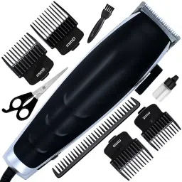 KMEXI Professional Big Corded Beard Mustache Hair Trimmer Waterproof High Power Hair Clipper Electric Razor Multicolor (0.5mm to 12mm Trimming Range) FGI Fully Waterproof Grooming Kit 0 minRuntime 4 Length Settings-image-47