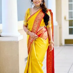 INDIOTSAV Silk Blend Banarasi Saree-image-51