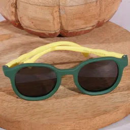 DukieKooky Unisex Kids Square Sunglasses with Polarised and UV Protected Lens DKSG523D-27
