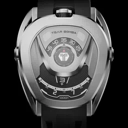 Tsar Bomba Men Brass Dial & Straps Analogue Automatic Motion Powered Watch TB8213A-02 image 4