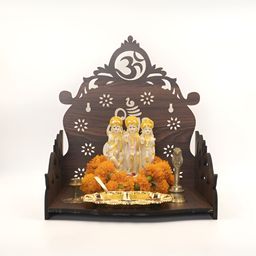 OLIVE TREE Brown Textured Wooden Home Temple-picture-33