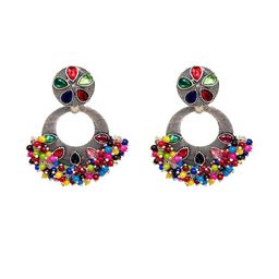 muccasacra Multicoloured Alloy Earrings-image-44