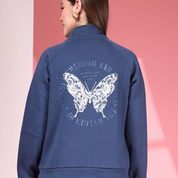Juelle Women Printed Front-Open Sweatshirt-image-63