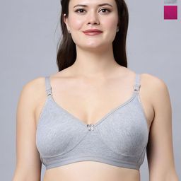 Eden Pack Of 2 Full Coverage Non Padded T-shirt Bra-image-72