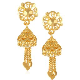 DIVASTRI Contemporary Jhumkas Earrings-33