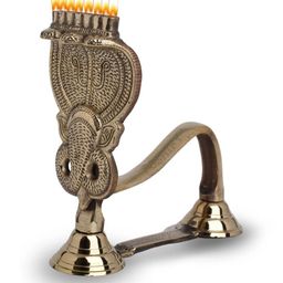 POSHIFY Serpent-Shaped Pooja Aarti-47