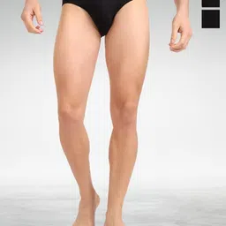 FREECULTR Men Pack Of 3 Anti Bacterial Cotton Basic Briefs-picture-40