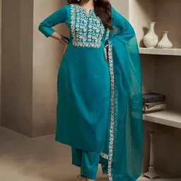 BROYAAR SHOP Women Pure Silk Kurta Sets-picture-35