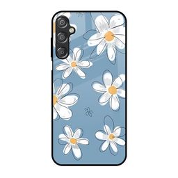 QRIOH Floral Printed Silicone Samsung Galaxy M15 5G Back Case-image-51
