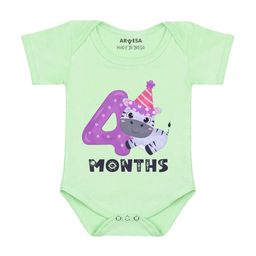Arvesa 4 Month Baby Printed Bodysuit-image-62