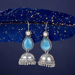 Anvik Contemporary Jhumkas Earrings-12