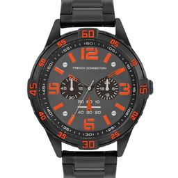 French Connection Men Dial & Stainless Steel Straps Watch FCC04BM-13
