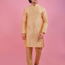 azania Men Thread Work Kurta-54