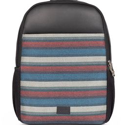 ZOUK Mysore Mosaic Men Statement Backpack with Compression Straps image 5