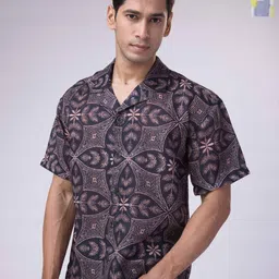 Big Bunny Men Opaque Printed Casual Shirt-image-90