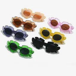 AUGEN Unisex Black Lens & Brown Other Sunglasses with-image-64