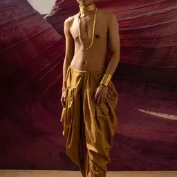 Banana Labs man Auric line dhoti-image-14