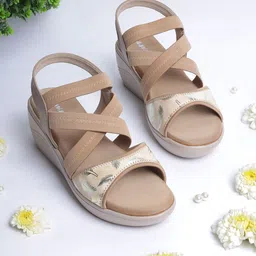 AIWIE Women Open Toe Wedge Sandals-picture-13