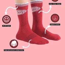 Lazy Bums Unisex Patterned Above Ankle Length Socks image 4