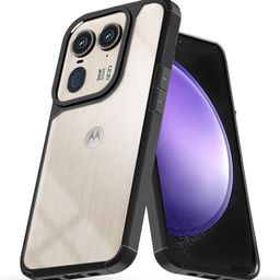 Karwan Solid Motorola 50 Ultra 5G Shockproof Bumper Back Case-picture-47