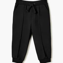 Juniors by Babyshop Infant Boys Panelled Cotton Joggers-image-97