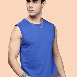 ETC Round Neck Sleeveless Regular Fit T-Shirt-image-57