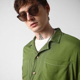 VASTRADO Men Classic Opaque Casual Shirt-image-89
