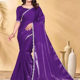 PATDOM Women Jimmy Choo Saree-image-89
