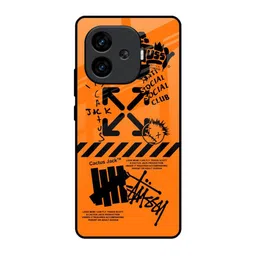 QRIOH Anti Social Club Glass iQOO Neo 10R 5G Back Case-26