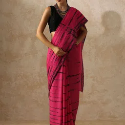 Moara Tie and Dye Pure Cotton Saree-picture-28