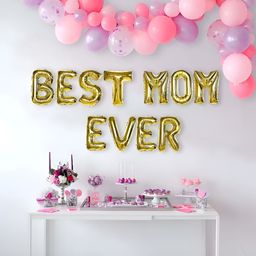 Special You 32 Pcs Pink & Purple Mothers Day Decorations-picture-45