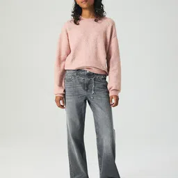 H&M Baggy Fit Bootcut Leg Jeans-picture-47