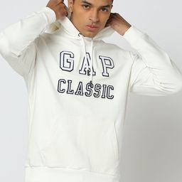 GAP Brand Logo Embroidered Hooded Sweatshirt-image-76
