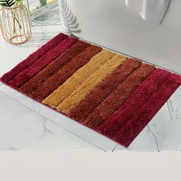 RJVT Red Microfibre 1400 GSM Bath Rugs-picture-43