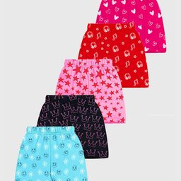 KUCHIPOO Girls Printed Shorts-image-71