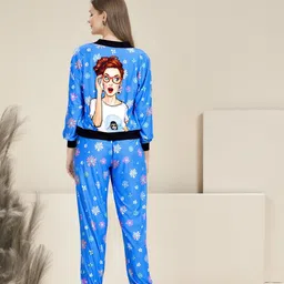 Bannos Swagger Women Printed Night suit-image-46