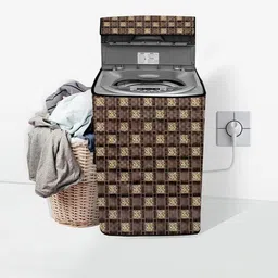 Stylista Waterproof and Dustproof PVC Washing Machine Cover-image-18